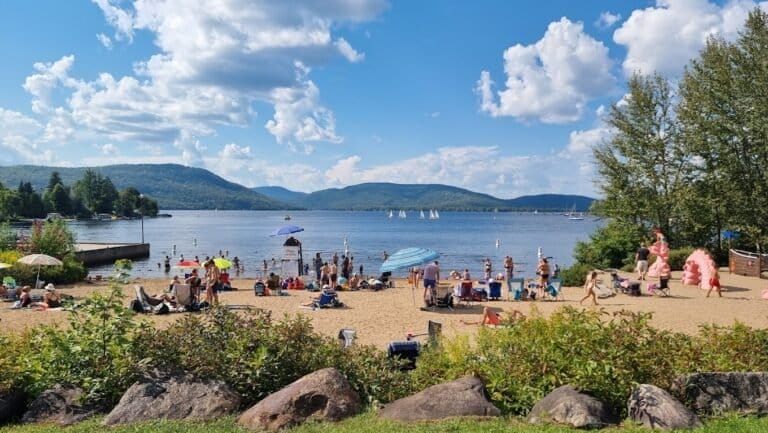 Plage municipale de Saint-Donat - Lanaudiere