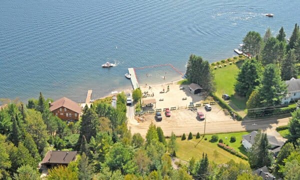 Plage municipale d'Entrelacs - Lanaudiere